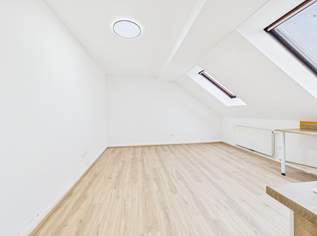 Sanierte, zentrumsnahe 2-Zimmer Dachgeschosswohnung mit Innenhof Parkplatz in der Hasnerstraße 5, 649 €, Immobilien-Wohnungen in 9020 