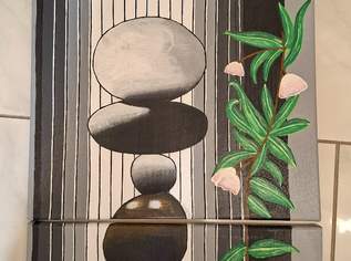 Acryl-Bild Stein-Balance Bild