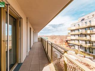 Die Wohnung zum Wohlfühlen - helle 3.Zimmer mit Balkon in begehrter Ruhelage mit Geothermie - Provisionsfreier Erstbezug, 397000 €, Immobilien-Wohnungen in 1210 Floridsdorf