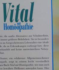 Vital mit Homöopathie