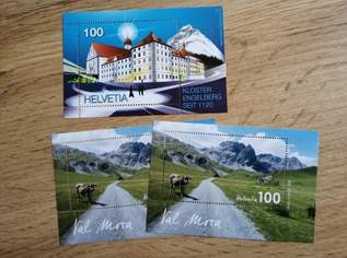 Postfrische Briefmarken England, Tschechien, Italien, Schweiz