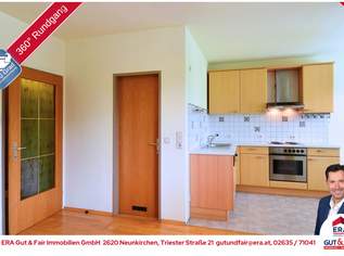 Gemütliche 2-Zimmer-Wohnung in Neunkirchen klein und fein!, 559 €, Immobilien-Wohnungen in 2620 Gemeinde Neunkirchen