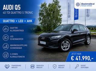 Q5 40 TDI quattro S tronic | LED | AHK, 41990 €, Auto & Fahrrad-Autos in 9300 Sankt Veit an der Glan