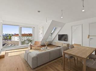 OBEN ZUHAUSE sein ++ Dachgeschossjuwel im Projekt KARL74, 562000 €, Immobilien-Wohnungen in 1220 Donaustadt