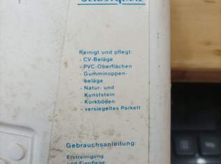 Selbstglanz für PVC, Kunst und Naturstein,  Kork, Parkett.
