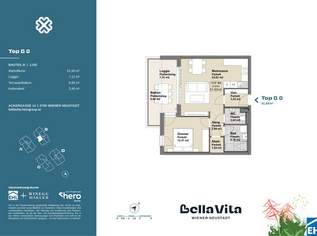 BELLA VITA - Sichern Sie sich den zweiten KFZ-Stellplatz jetzt mit 50 % Preisvorteil., 249900 €, Immobilien-Wohnungen in Niederösterreich