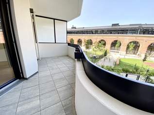 NEUBAU-ERSTBEZUG: Hofseitige 2 Zimmer nahe dem Hauptbahnhof Wien!, 1148.84 €, Immobilien-Wohnungen in 1100 Favoriten
