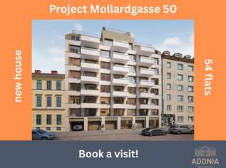 ++MOLLARD 50++ Superb 2-room apartment in the very heart of the city (2/4), 1125 €, Immobilien-Wohnungen in 1060 Mariahilf