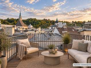 Über den Dächern der Altstadt – mit eigener Dachterrasse, 1980 €, Immobilien-Wohnungen in 5020 Salzburg Über den Dächern der Altstadt – mit eigener Dachterrasse, 1980 €, Immobilien-Wohnungen in 5020 Salzburg