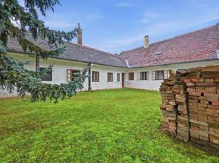 TIERFREUNDE UND RUHESUCHENDE AUFGEPASST! HISTORISCHER BAUERNHOF IM WEINVIERTEL!, 129000 €, Immobilien-Häuser in 2031 Eggendorf im Thale