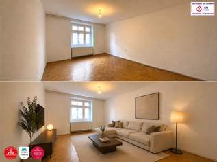 Drei Zimmer Wohnung-Hell-Klar-Altbau, 275000 €, Immobilien-Wohnungen in 1100 Favoriten