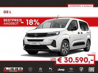 Combo 1.5 Diesel L GS Aut. inkl. Winterpaket, Connect..., 30590 €, Auto & Fahrrad-Autos in 4600 Wels