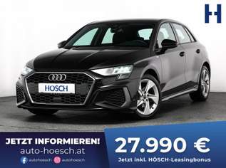 A3 SB 30 TDI Aut. S-LINE ASSISTENZ KAMERA ++, 28990 €, Auto & Fahrrad-Autos in 4061 Pasching