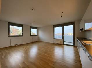 3-Zimmer-Wohnung mit großer Süd-Loggia beim Gasometer! Unmittelbare U3-Nähe!, 1291.86 €, Immobilien-Wohnungen in 1110 Simmering