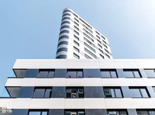 Moderne 2-Zimmer-Wohnung mit Loggia im Sky Tower am Hauptbahnhof, 599000 €, Immobilien-Wohnungen in 1100 Favoriten