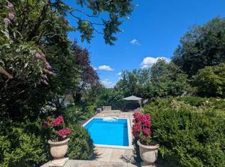 Wunderschöne Villa mit Pool und weitläufigem Grundstück, Nähe Pressbaum, 1690000 €, Immobilien-Häuser in 3032 Eichgraben