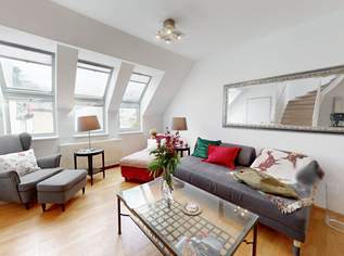DG MIT TERRASSE // komplett möbliert, 3 Schlafzimmer, 2600 €, Immobilien-Wohnungen in 1040 Wieden