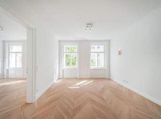 Mondäne 2-Zimmer-Wohnung mit Blick in den Alois-Drasche-Park!, 549000 €, Immobilien-Wohnungen in 1040 Wieden