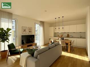 GRÜNSTÜCK 22 – hochwertige 3-Zimmer Neubauwohnung in bester Lage - ab 01.01.2026 verfügbar! - JETZT ZUSCHLAGEN, 1278.64 €, Immobilien-Wohnungen in 1220 Donaustadt