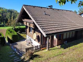 Idyllisches Holzblockhaus in Naturrandlage, 210000 €, Immobilien-Häuser in 4407 Dietach