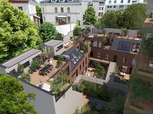 GROHGASSE 10 | exklusiv ausgestattete 2-Zimmer Maisonette-Wohnung in absoluter Hofruhelage | Townhouse, 640000 €, Immobilien-Wohnungen in 1050 Margareten