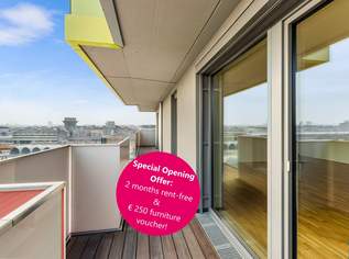 Special Opening Offer: 2 months rent-free & € 250 furniture voucher!, 2433.75 €, Immobilien-Wohnungen in 1200 Brigittenau