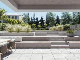 Abkühlen im hauseigenen Pool .... Ihre Traumwohnung mit Terrasse oder Garten und Fernblick Nähe Maurer Wald PROVISIONSFREI !!, 823897 €, Immobilien-Wohnungen in 1230 Liesing