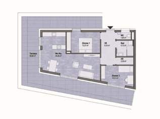 Wohnen in Graz Geidorf - Exklusive Eigentumswohnung (70m²) mit Terrasse in bester Lage! Provisionsfrei, 482049 €, Immobilien-Wohnungen in 8010 
