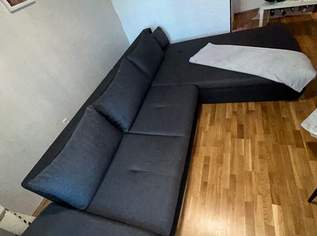 DRINGEND WEG! ECKSOFA in Webstoff Anthrazit, Dunkelgrau, 250 €, Haus, Bau, Garten-Möbel & Sanitär in 1200 Brigittenau