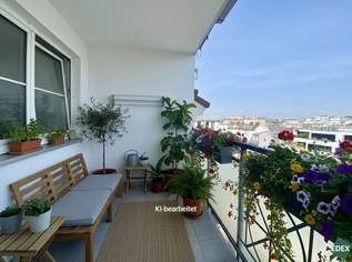Ruhige 3-Zimmer-Wohnung mit Loggia und toller Fernsicht, 1275 €, Immobilien-Wohnungen in 1060 Mariahilf