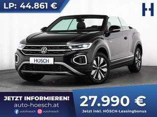 T-Roc Cabriolet Style TSI EXTRAS MEGAPREIS, 28990 €, Auto & Fahrrad-Autos in 4061 Pasching T-Roc Cabriolet Style TSI EXTRAS MEGAPREIS, 28990 €, Auto & Fahrrad-Autos in 4061 Pasching