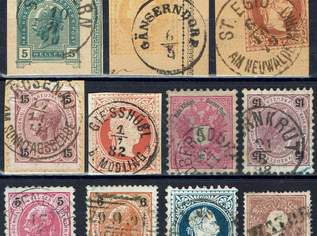 Ö-KuK Stempellot Niederösterreich ca. 154-Kleinpunkte (32), 26 €, Marktplatz-Sammlungen & Haushaltsauflösungen in 9020 Klagenfurt am Wörthersee