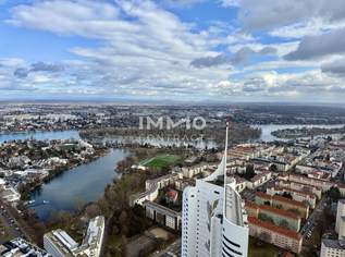 Stadt, Wasser, Weite: DC2 Tower: 46. Etage - Erstbezug, 2800.01 €, Immobilien-Wohnungen in 1220 Donaustadt