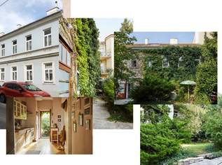 Gründerzeithaus mit großem Garten und Hofgebäude. Gründerzeithaus mit großem Garten und Hofgebäude.