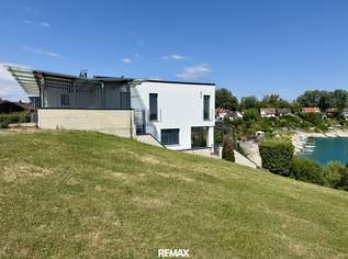 Wohnen am Wasser - ca. 189 m² Wohnfläche & direkter Seezugang auf Pachtgrund!, 559000 €, Immobilien-Häuser in 7201 Neudörfl