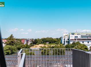 DEN BLICK SCHWEIFEN LASSEN.... traumhafte DG-Wohnung mit Terrasse und Küche im Erstbezugs-Neubau in Hofruhelage, 529000 €, Immobilien-Wohnungen in 1220 Donaustadt