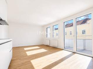 City Living mit Freiraum: Helle 2-Zimmer-Wohnung mit Balkon über den Dächern Ottakrings, 1049 €, Immobilien-Wohnungen in 1160 Ottakring