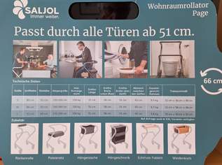 SALJOL Wohnraumrollator, 350 €, Marktplatz-Beauty, Gesundheit & Wellness in 4810 Gmunden SALJOL Wohnraumrollator, 350 €, Marktplatz-Beauty, Gesundheit & Wellness in 4810 Gmunden