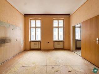 Sanierungsbedürftige 2-Zimmer-Altbauwohnung mit Potenzial nahe dem Clemens-Hofbauer-Park, 169000 €, Immobilien-Wohnungen in 1160 Ottakring