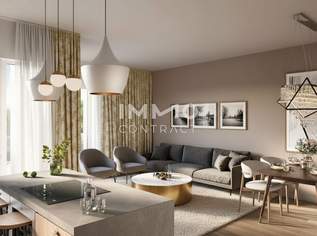 TOP 4-Zi-Maisonette mit Garten, Balkon & Terrasse in Aspern – Erstbezug & Provisionsfrei!, 631500 €, Immobilien-Wohnungen in 1220 Donaustadt
