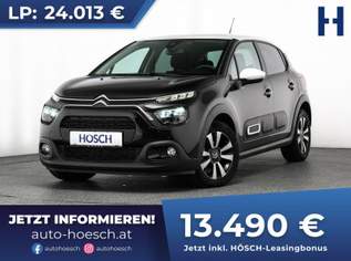 C3 PureTech 110 Shine KAMERA ASSISTENZ LED KEYLESS ++, 14490 €, Auto & Fahrrad-Autos in 4061 Pasching