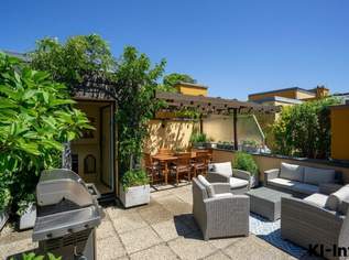 Wohnen mit Reihenhaus-Charakter: 124 m² zzgl. Terrasse & Dachterrasse im Zentrum, 520000 €, Immobilien-Wohnungen in 3002 Purkersdorf