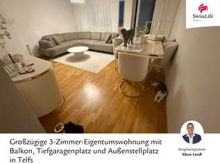 Großzügige 4-Zimmer-Eigentumswohnung mit Balkon, Tiefgaragenplatz und Außenstellplatz in Telfs, 450000 €, Immobilien-Wohnungen in 6410 Marktgemeinde Telfs Großzügige 4-Zimmer-Eigentumswohnung mit Balkon, Tiefgaragenplatz und Außenstellplatz in Telfs, 450000 €, Immobilien-Wohnungen in 6410 Marktgemeinde Telfs