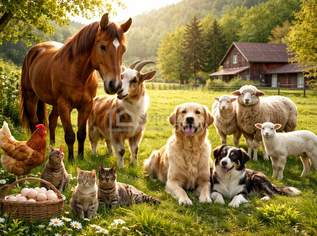 NATUR, FREIHEIT UND GLÜCKLICHE TIERE, 237000 €, Immobilien-Häuser in 2803 Gemeinde Schwarzenbach