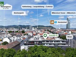 Geräumige 2-Zimmer Wohnung inkl. Einbauküche in zentraler Lage des 20. Bezirks!, 1645.68 €, Immobilien-Wohnungen in 1200 Brigittenau