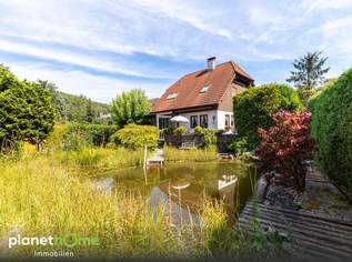 Harmonie im Grünen: Tolles Landhaus mit wunderschönem Garten, 595000 €, Immobilien-Häuser in 3002 Purkersdorf