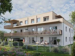 Coole moderne Familienwohnung mit Blick ins Grüne in einer ruhigen Sackstraße gelegen - 8041 Graz, 327793 €, Immobilien-Wohnungen in 8041 