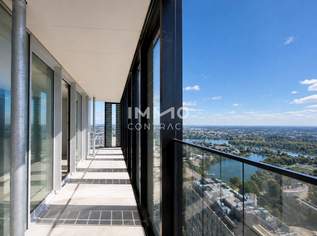44. Etage mit 39m2 Loggia: Erstbezug - Hoch oben mit Weitblick: DC2 Tower, 2700 €, Immobilien-Wohnungen in 1220 Donaustadt 44. Etage mit 39m2 Loggia: Erstbezug - Hoch oben mit Weitblick: DC2 Tower, 2700 €, Immobilien-Wohnungen in 1220 Donaustadt