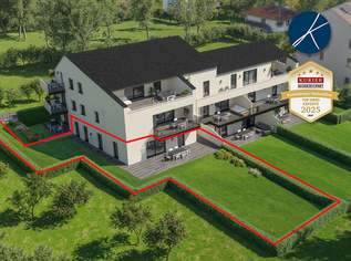 Lichtdurchfluteter Gartentraum mit 7 Terrassentüren (Top 4) - Neubauprojekt am Kremser Steindl, 949000 €, Immobilien-Wohnungen in 3500 Am Steindl