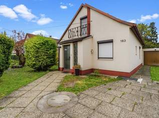 "Einfamilienhaus- Eigengrund-Nähe Badeteich Hirschstetten- Autobus vor der Türe", 599000 €, Immobilien-Häuser in 1220 Donaustadt